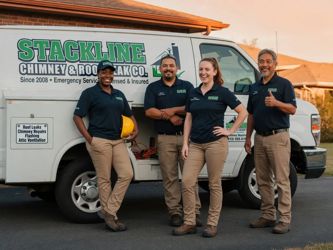 Chimney flashing repair company in Utica, MI